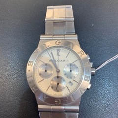 ブルガリ　メンズ　定価72万　本物　ブルガリ 時計 ディアゴノ スポーツクロノ メンズ CH35S 美品 