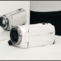 美品 パナソニック HC-V480M デジタルハイビジョンビデオカメラ ホワイト