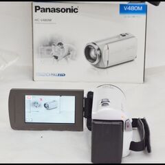 パナソニック HDビデオカメラ HC-V480M ホワイト 美品】パナソニック Panasonic HC-V480MS ホワイト Amazon.co.jp