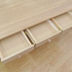 ニトリ センターテーブル オーランド120 幅120×奥50×高42cm 引き出し 