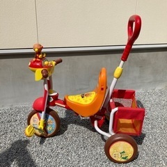 アンパンマン　三輪車　【注意・ジャンク品】