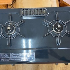 I436 ★ LPガスコンロ ★ 水無しグリル 2017年製 ⭐クリーニング済