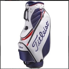 (5519) 直接お引き取り限定 新品タグ付きTITLEIST(タイトリスト) シンプルアスリート キャディバッグ 46インチ対応 メンズ CB791 トリコロール 9 クラブの長さ対応:46インチ 軽量 ゴルフバック メンズ 
