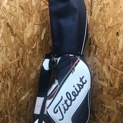 (5519) 直接お引き取り限定 新品タグ付きTITLEIST(タイトリスト) シンプルアスリート キャディバッグ 46インチ対応 メンズ CB791 トリコロール 9 クラブの長さ対応:46インチ 軽量 ゴルフバック メンズ 