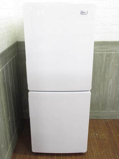 ss3483　ハイアール　冷凍冷蔵庫　JR-NF148A　148L　ホワイト　Haier　2ドア　3段引出し式冷凍室　右開き　白　冷蔵庫　冷凍庫　単身向け　スリム　コンパクト