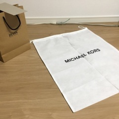 美品【BOSS,Michael course】紙袋&巾着袋
