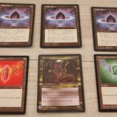 Sliver Queen 英語 MTG スリヴァーの女王 水蓮の花びら3枚 Ruby medallion Emerald medallion マジック・ザ・ギャザリング (P1328twxY) Sliver Queen 英語 MTG スリヴァーの女王 水蓮の花びら3枚 Ruby