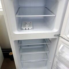 西岡店 冷蔵庫 121L 2ドア 2017年製 ハイアール JR-N121A 白色 100Lクラス