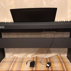 交渉中:電子ピアノセット / ヤマハ / YAMAHA P-115BH (ブラック) / 美 
