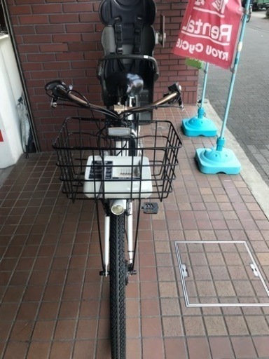 ブリヂストン ハイディHYDEE.B チャイルドシート付き ホワイト