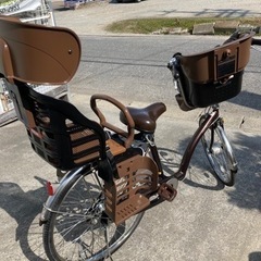 前後子供乗せ自転車前輪22インチ後輪26インチ前後タイヤチューブ新品