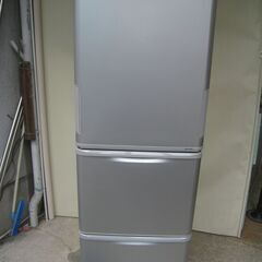 SHARP 3ドア 両開き 350L 冷凍冷蔵庫 SJ-W352...