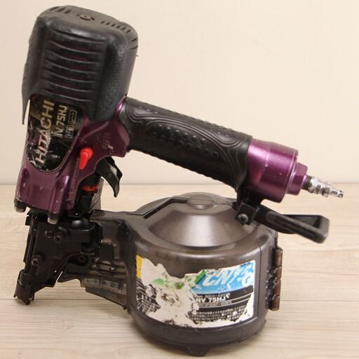 HITACHI 日立工機 75mm 高圧釘打機 NV75HJ 針金 シート (D4341mwxY 