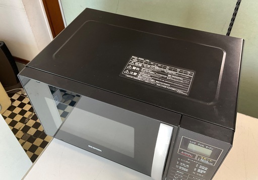 【RKG-75】特価！アイリスオーヤマ/オーブンレンジ/MO-T1602-B/2019年製/中古品 IRIS OHYAMA (アイリスオーヤマ) オーブンレンジ MO-T1602-B 2018年製
