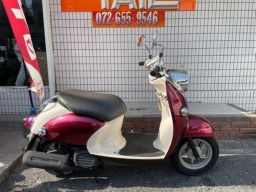 ★7万円　ビーノ　インジェクションモデル！セル1 実働車★ヤマハ　VINO 原付　スクーター　SA37J