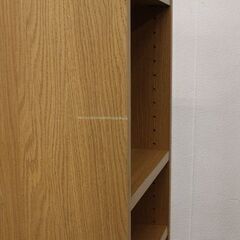 無印良品 希少廃版 オーク材薄型ラック 大 奥行22㎝ 2個セット