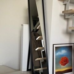 IKEA 姿見鏡　引き取り可能な方限定！
