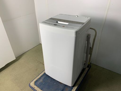 (220310)【30％値下げ】　アクア　全自動電気洗濯機　AQW-S45E　4.5kg　2016年製