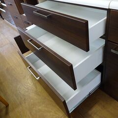 『商談中』ニトリ　2枚スライド扉キッチンボード　ビゼン　120KB【愛品倶楽部柏店】