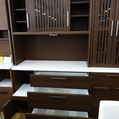 『商談中』ニトリ　2枚スライド扉キッチンボード　ビゼン　120KB【愛品倶楽部柏店】