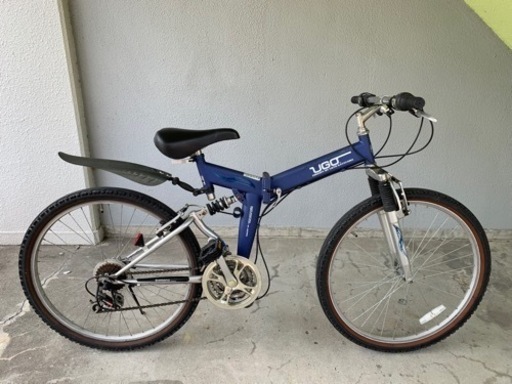 UGO CONCEPT BY UKYO KATAYAMA FD-MTB26K 片山右京 折りたたみ自転車