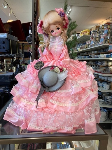 リボン スキヨドール フランス人形 2点セット