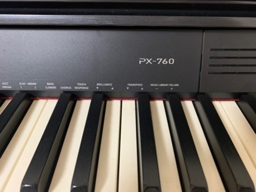 電子ピアノ CASIO Privia PX-760 ブラック 電子ピアノ CASIO Privia PX-760 ブラック