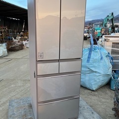 冷蔵庫 日立 R-HW 52J 2018年製 [6ドア /観音開きタイプ /520L]