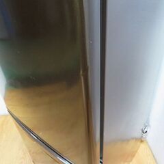 配達設置無料！ ブラックカラー おしゃれフラットタイプ冷蔵庫 CL13