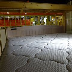 フランスベッド　レッグタイプ　ダブルベッド【愛品倶楽部柏店】