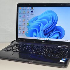 最新Windows11+office 大容量HDD500GB NEC LS150/D PENTIUM/4GB/15.6 