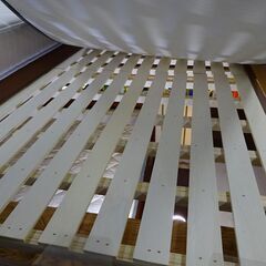 ニトリ　レッグタイプ　シングルベッド　Nスリープハード　カルバーS【愛品倶楽部柏店】