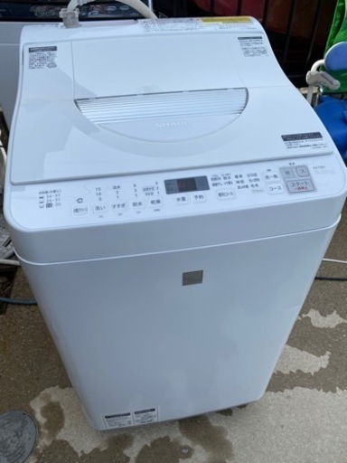 お薦め品‼️分解洗浄クリーニング済み‼️シャープ洗濯乾燥機5.5kg/3.5kg 2018年