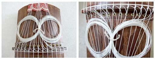 和楽器 13弦 琴 6尺 桐 弦楽器 お琴 入門用 すだれ彫り 西岡