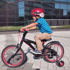 ブリヂストン レベナ 子供用 自転車 補助輪付 18インチ 軽量