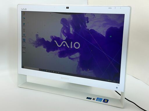 3波テレビ Wi-Fi有 一体型パソコン 21.5型 SONY VPCJ248FJ 中古美品 Core i5 8GB HDD-2TB BD 無線 Bluetooth カメラ Win10 Office