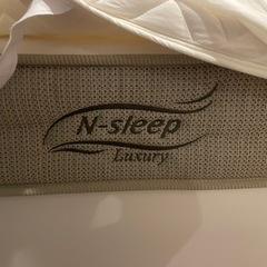 新宿にて取引！！NITORIクイーンベッドマットレス付き　メリッサ