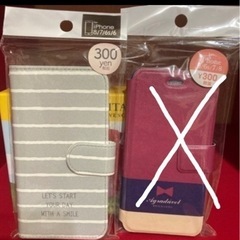 新品！！　iPhone 手帳型カバー　