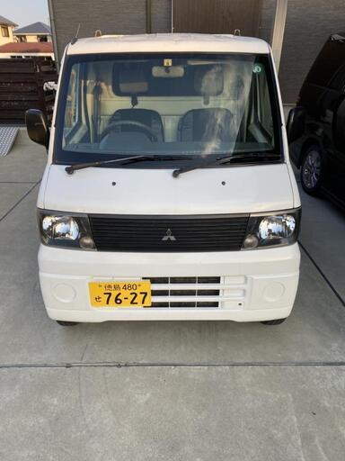 三菱　ミニキャブ　軽トラ　車検付き　エアコン パワステ　四駆hi Lo切り替え