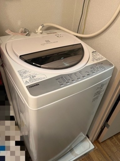 TOSHIBA電気洗濯機　AW-7G6