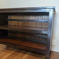 ☆ バンブーCDラック☆アジアンテイスト☆ アクタス アジアン 棚 バンブー