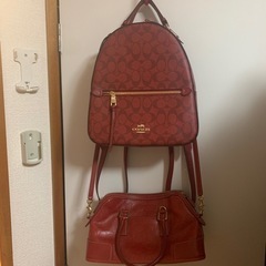 美品】COACH コーチ リュック+ショルダーバッグ【本日3/13(日)値下げ 