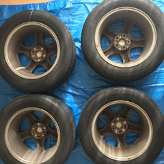 GC8 インプレッサ WRX STi ホイール/タイヤ　4本セット