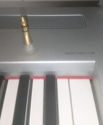 YAMAHA 電子ピアノ P-85 シルバー - 電子楽器