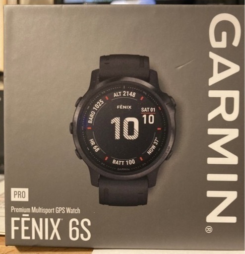 値下 美品格安 US版 Garmin Fenix 6S Pro Black Multi Sport Watch 