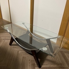 【新生活応援】ガラステーブル 強化ガラス TEMPERED GL...