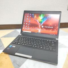 薄型・軽量ノートPC】 TOSHIBA DynaBook 高性能core i5 メモリ8GB 高速 