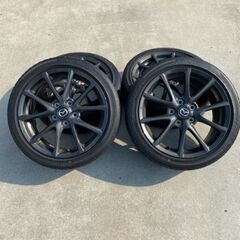 マツダ　純正ホイール　黒