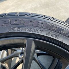 マツダ　純正ホイール　黒