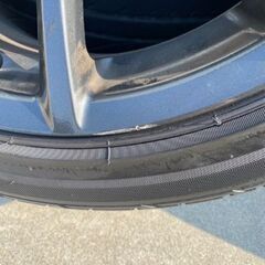 マツダ　純正ホイール　黒